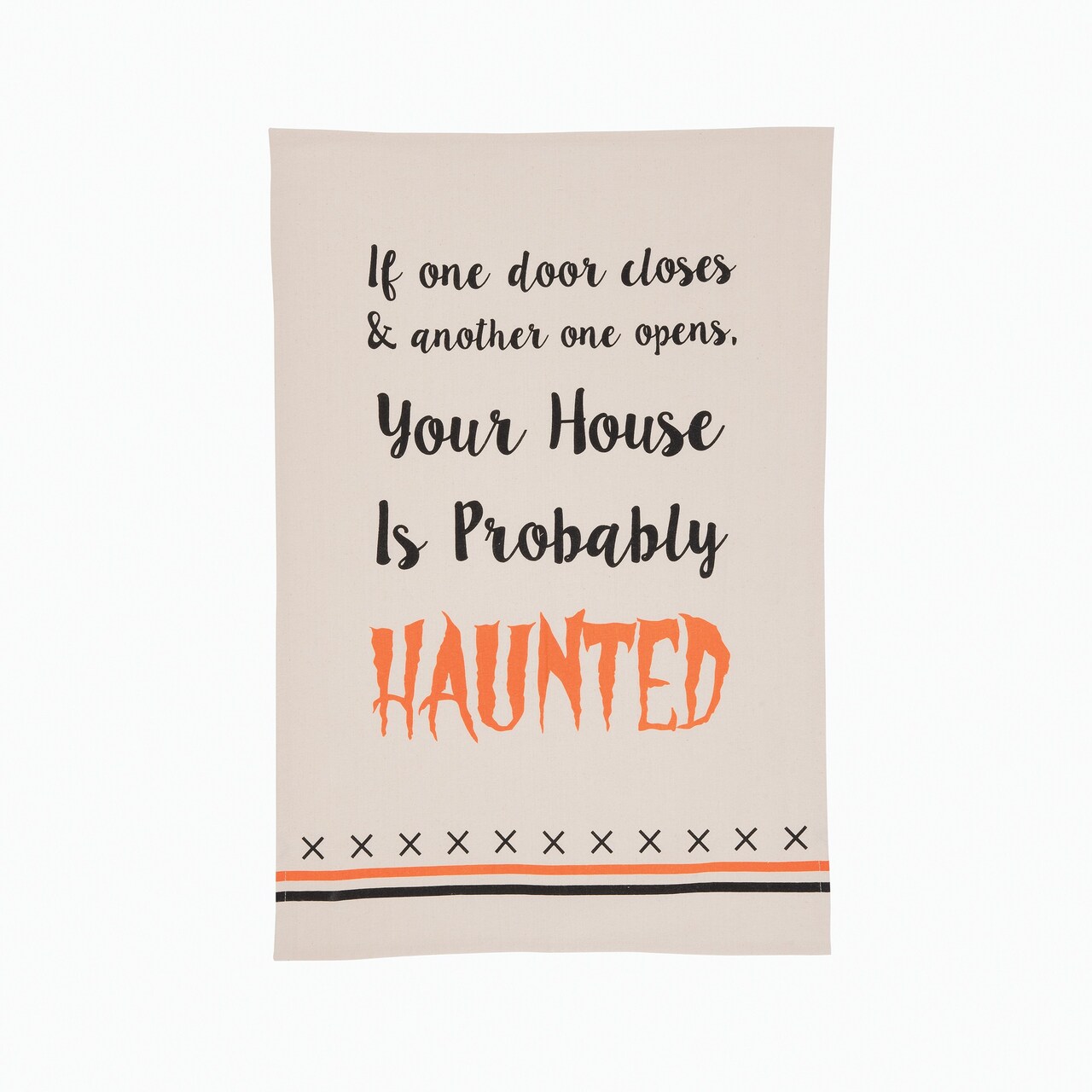 House is Haunted Printed Flour Sack Kitchen Towel